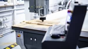 Große Fräsemaschine