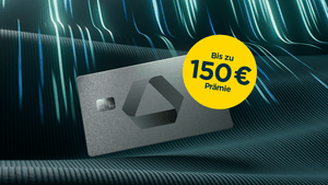 Girokarte mit Störer. inkl. 150 € Prämie