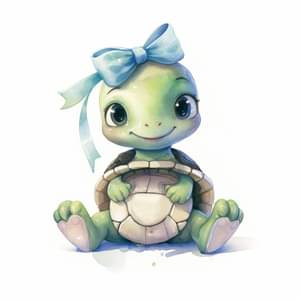 Zeichnung der Schildkröte Hope aus einem Kinderbuch für Trauerbegleitung