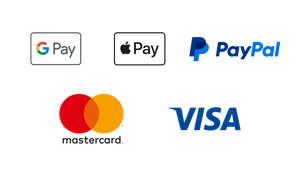 Kartenterminals. Google Pay, Apple Pay, PayPal, Mastercard, VISA