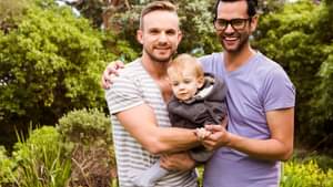 Ein Paar und ein Kind